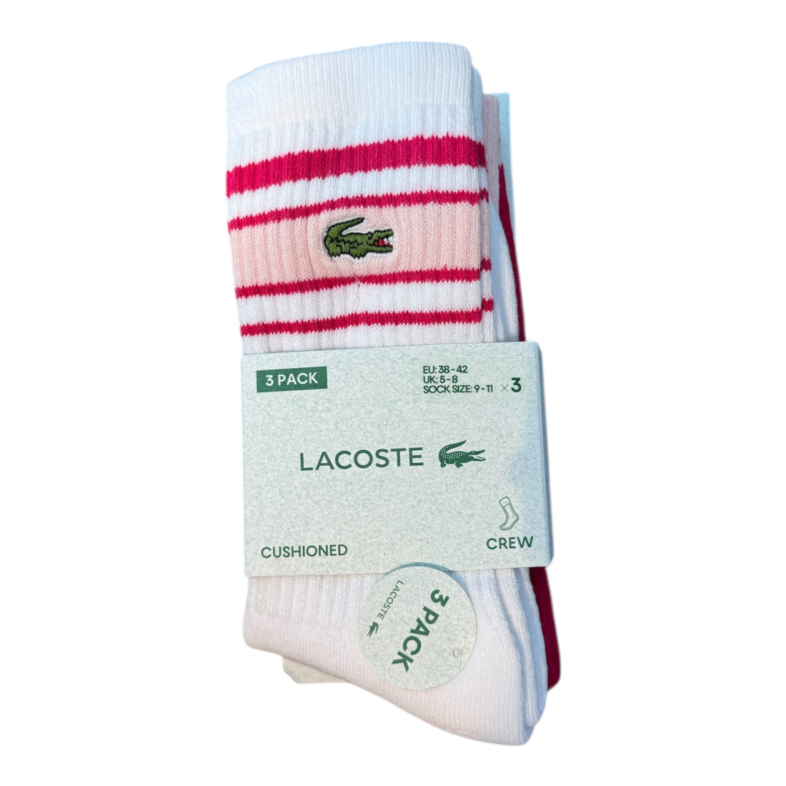 BA6503-AL5 - Set 3 pz calzini - Lacoste