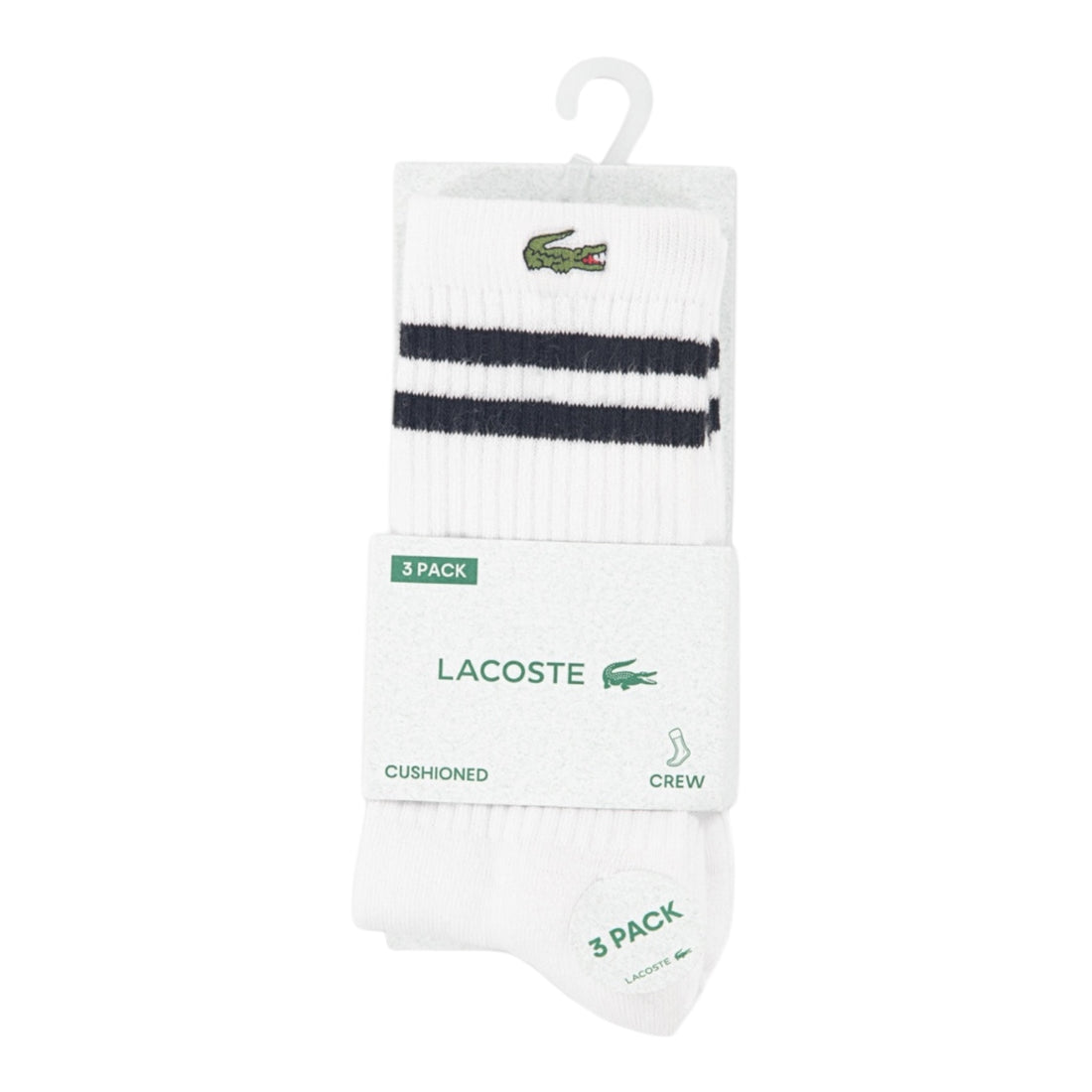 B46504-W8L - Set 3 pz calzini - Lacoste