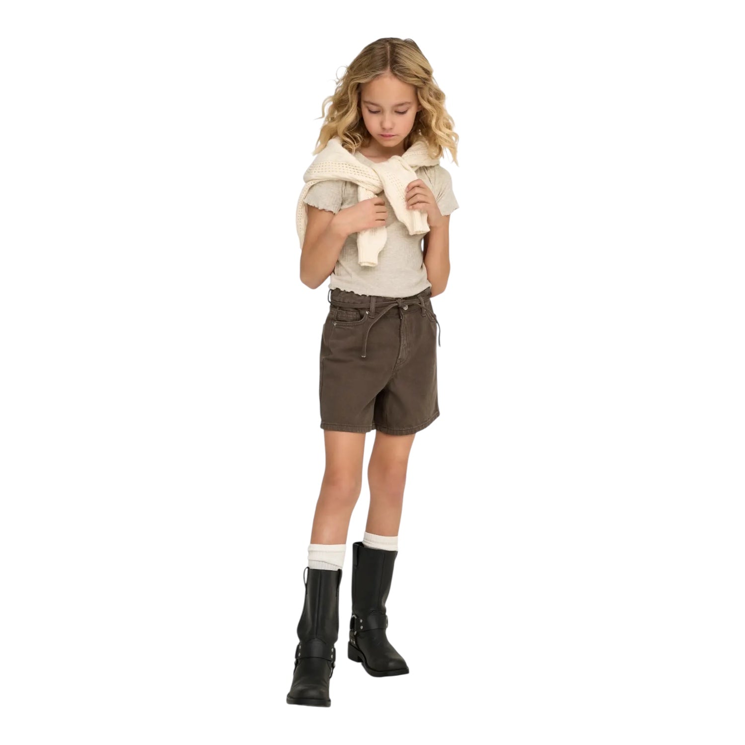 Short brown
