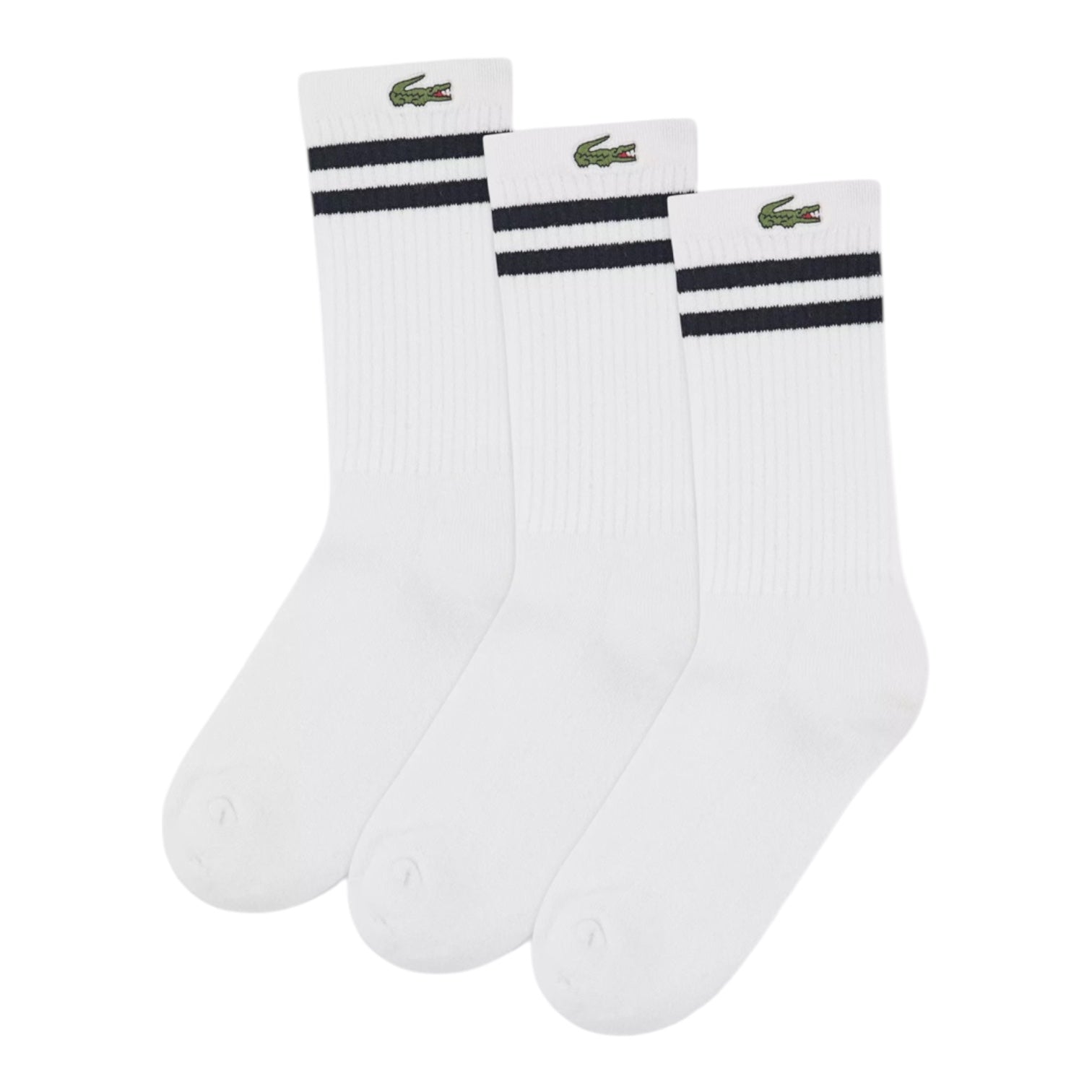 B46504-W8L - Set 3 pz calzini - Lacoste