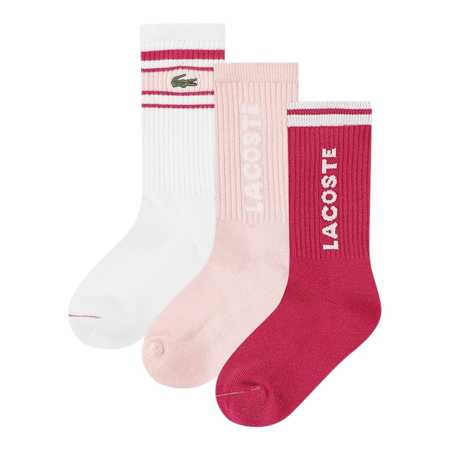 BA6503-AL5 - Set 3 pz calzini - Lacoste