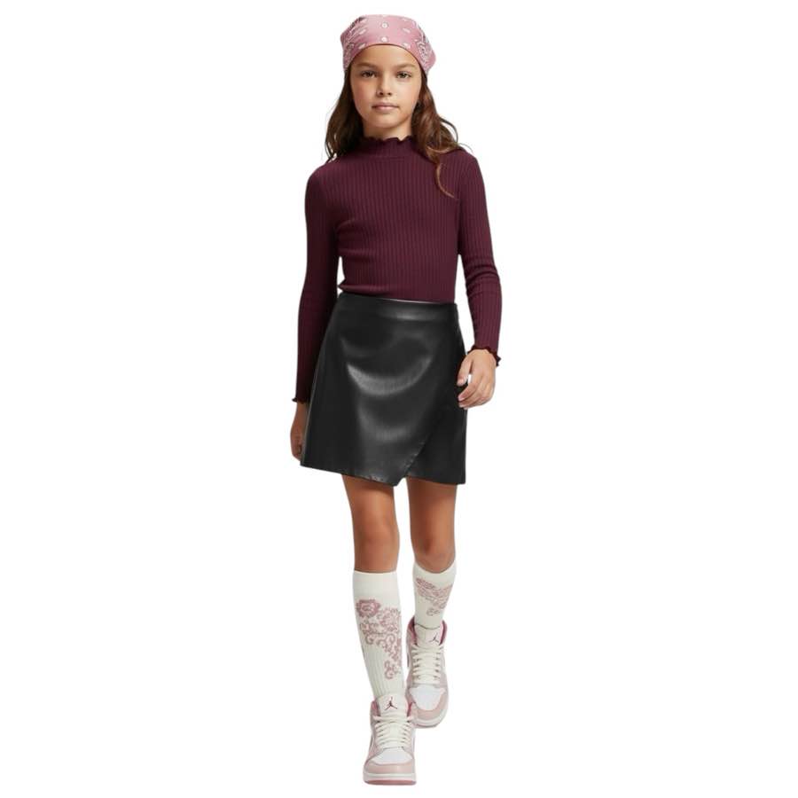 Pantagonna effetto pelle Only Kids