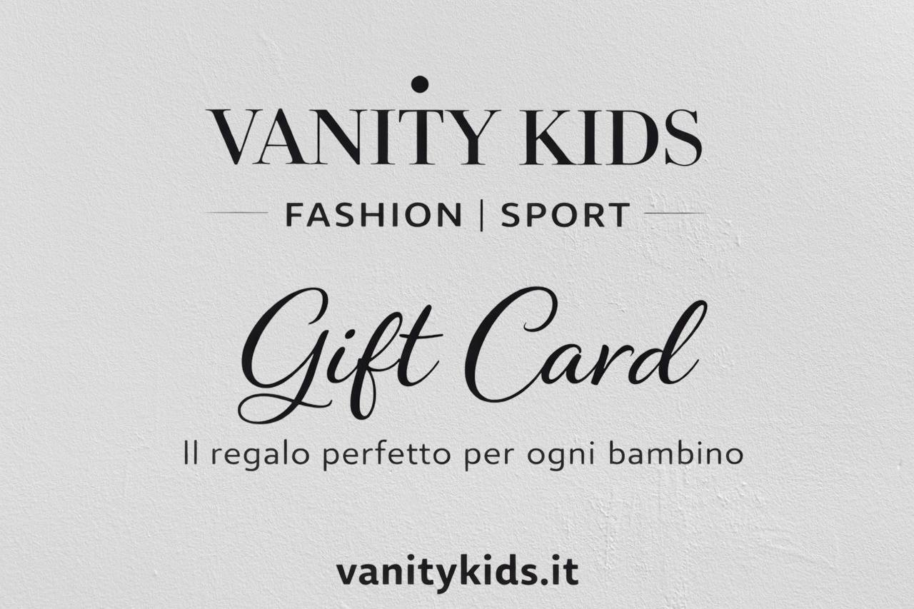 Gift card Vanity Kids